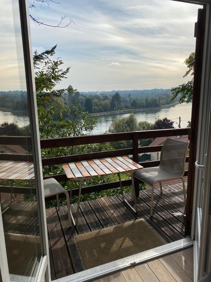 Chalet En Bord De Seine Villa Le Coudray-Montceaux ภายนอก รูปภาพ